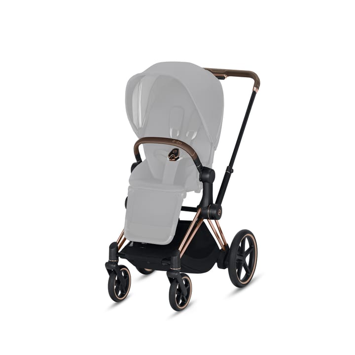 E-Priam Chassi & Sittbas - Chrome/Black Cybex