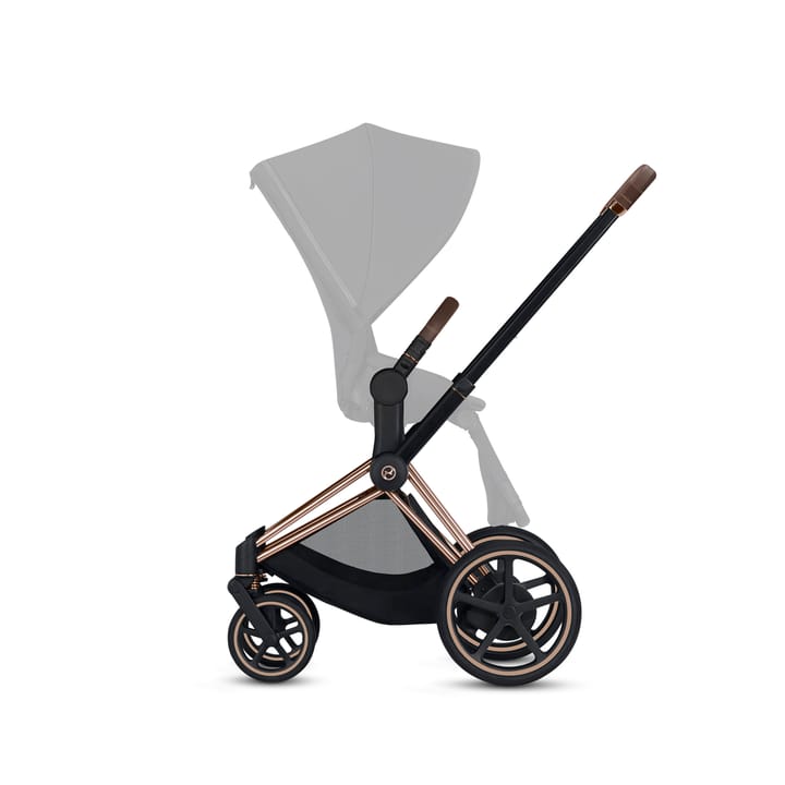 E-Priam Chassi & Sittbas - Chrome/Black Cybex