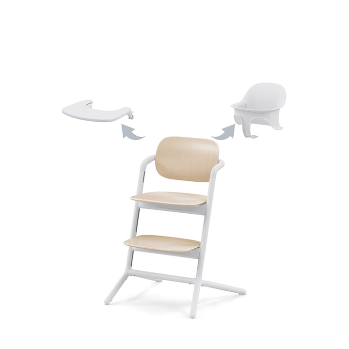 Lemo Matstol 3in1 Set - Sand White Cybex