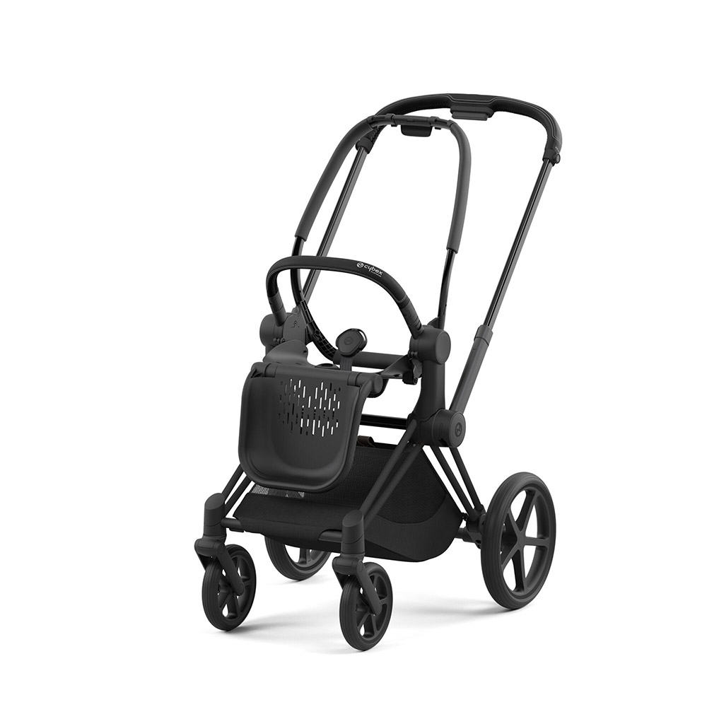 Cybex Priam Chassi & Sittbas Matt Black