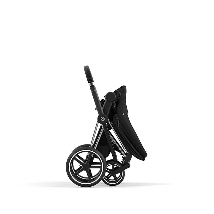 Priam Chassi & Sittbas - Chrome Black Cybex