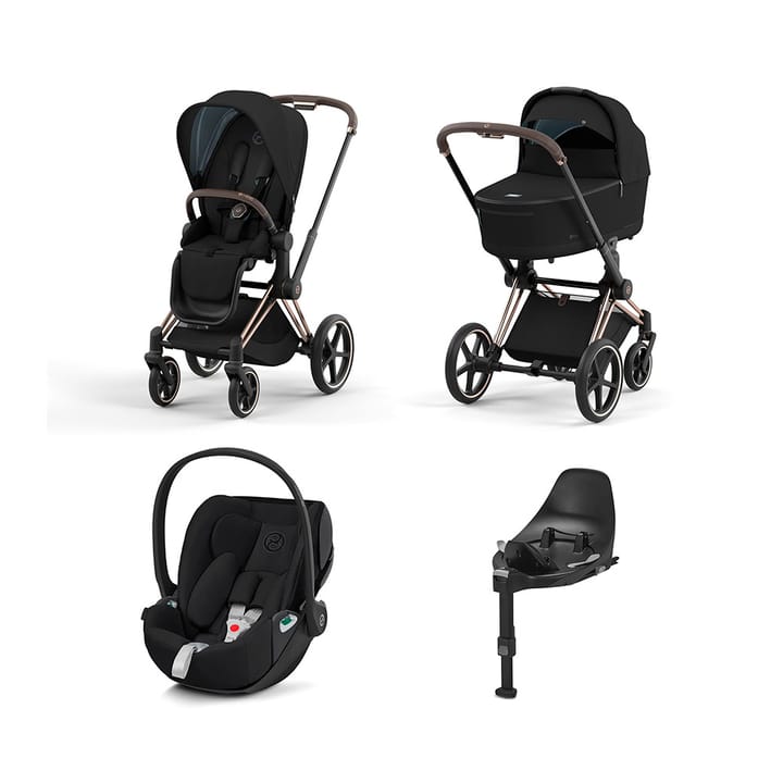 Priam Duovagn 2022 + Cloud Z2 Babyskydd & Bas Cybex