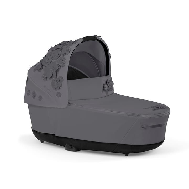 Priam Liggdel Fashion Collection (2022) - Simply Flowers Grey Cybex