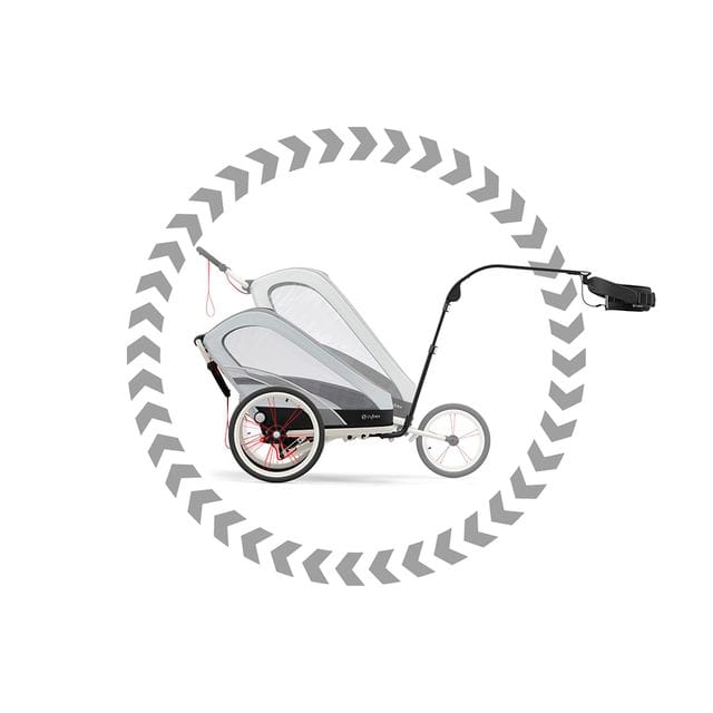 Sports ZENO Drag & Löpkit - Black Cybex