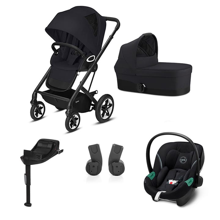 Talos S Duovagn + Aton S2 Babyskydd & Basenhet Cybex