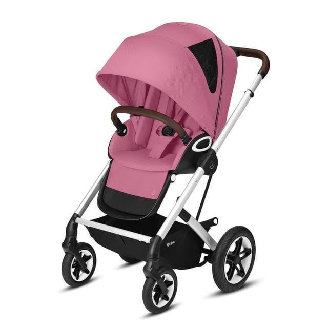 Talos S Lux Sittvagn - Silver - Magnolia Pink Cybex