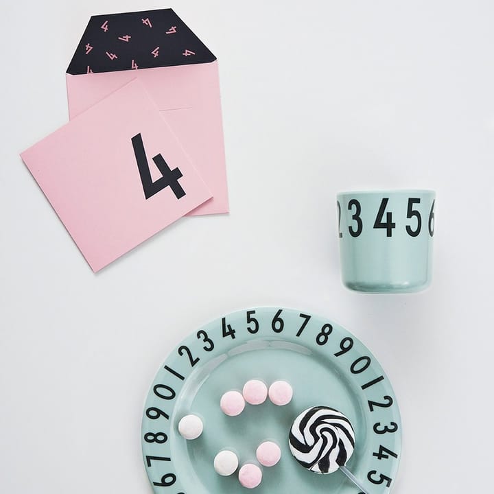 Födelsedagskort - Turkos Design Letters