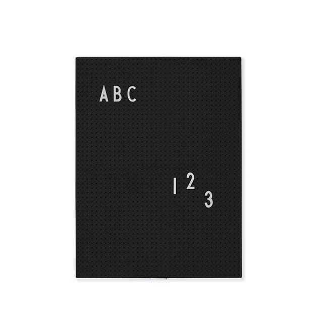 Message Board A4 - Black Design Letters