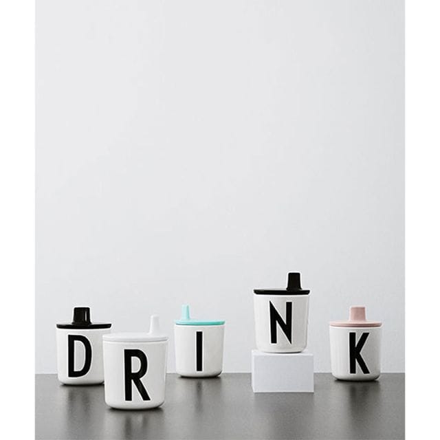 Piplock Till Melaminmugg - Mustard Design Letters