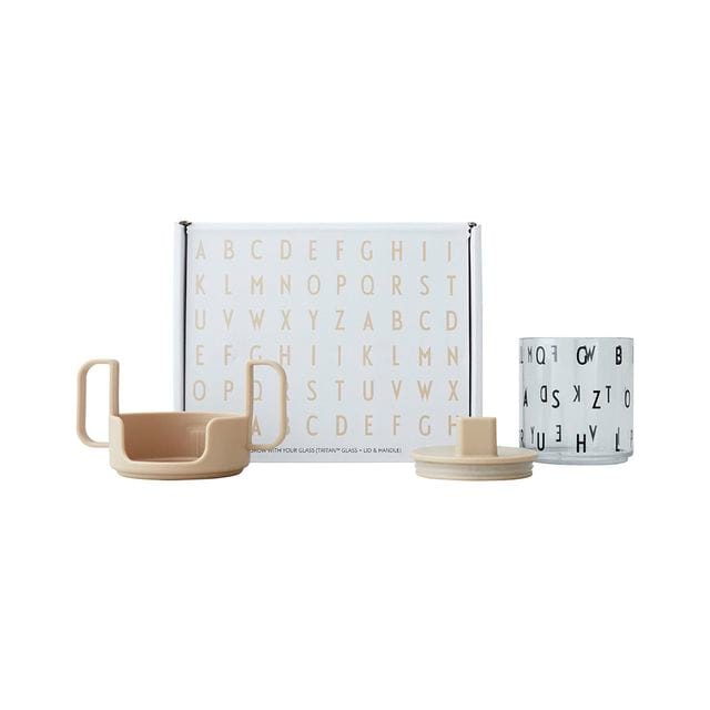 Presentkit Grow With Your Cup Tritan - Beige Design Letters