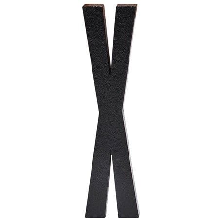 Trä Bokstäver - X Design Letters