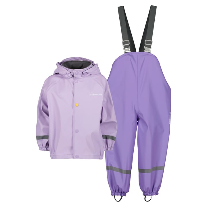 Regnställ Slaskeman 8 - Digital Purple Didriksons