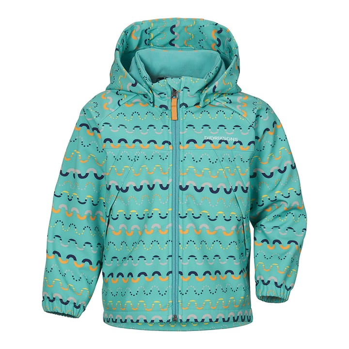 Skaljacka Dellen 2 - Waveprint Turquoise Didriksons