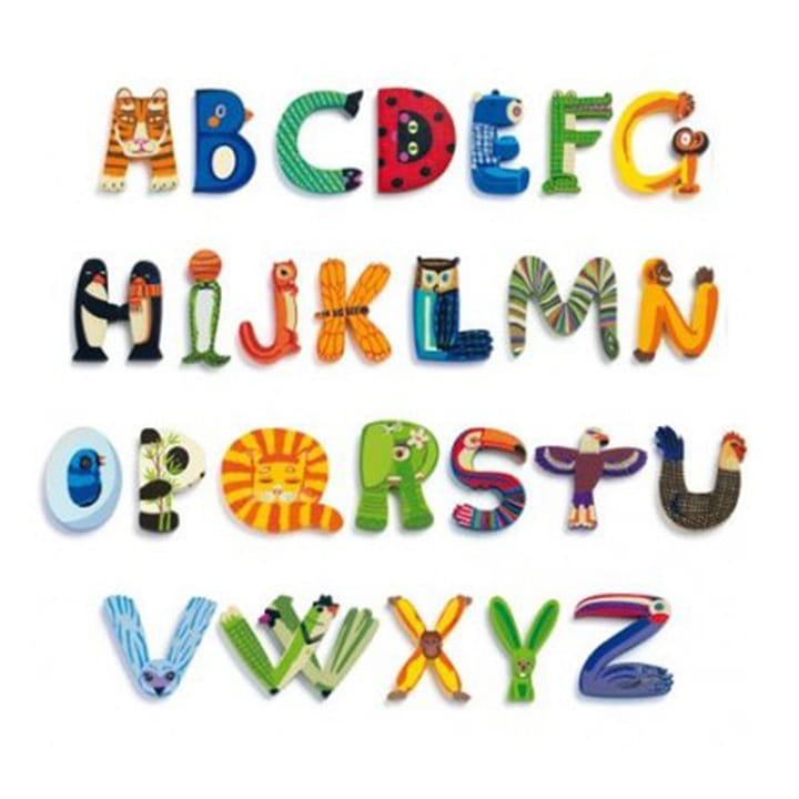Animal Letters Bokstäver Djeco