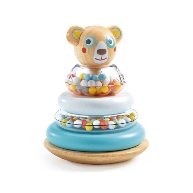 Baby White Stacki Skallra Djeco