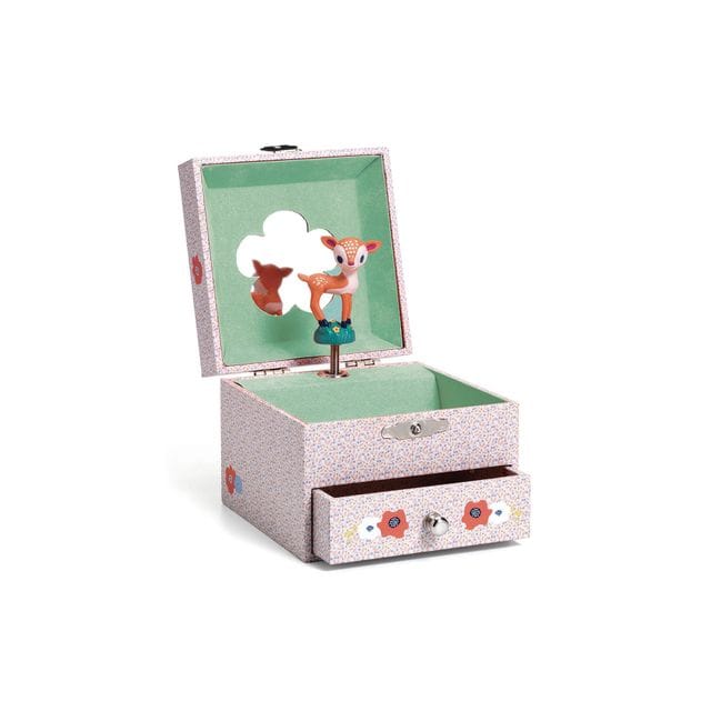 Music Box Wood Fawn Djeco