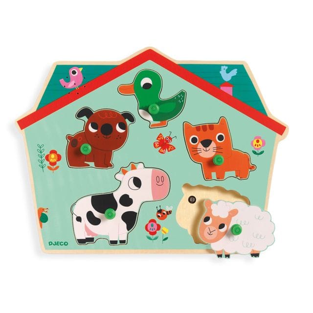 Sound Puzzle Oauf Woof Djeco