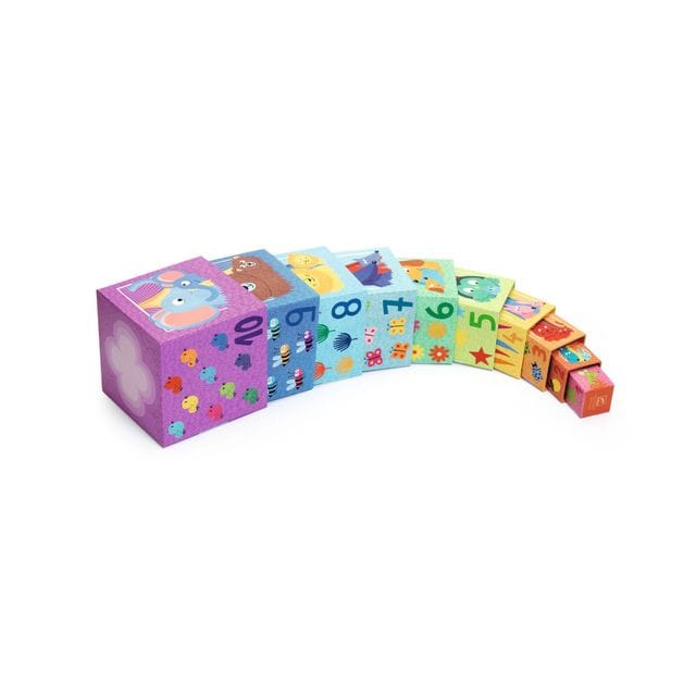 Stapelklossar Rainbow Djeco