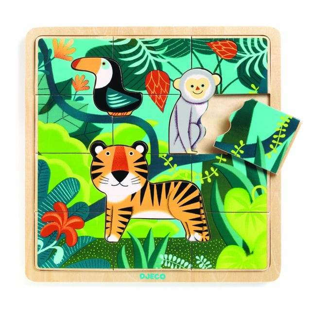 Wooden Puzzle Jungle Djeco