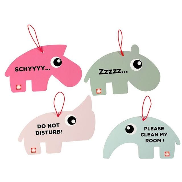 Dörrskylt 4-Pack Done By Deer