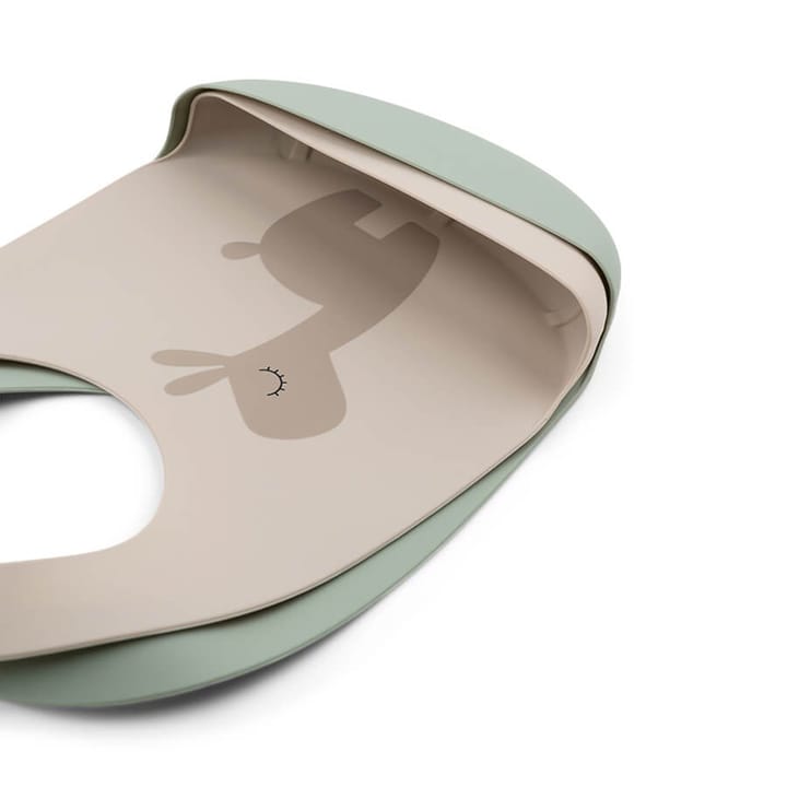 Haklapp Silikon 2-pack Lalee - Sand/Green Done By Deer