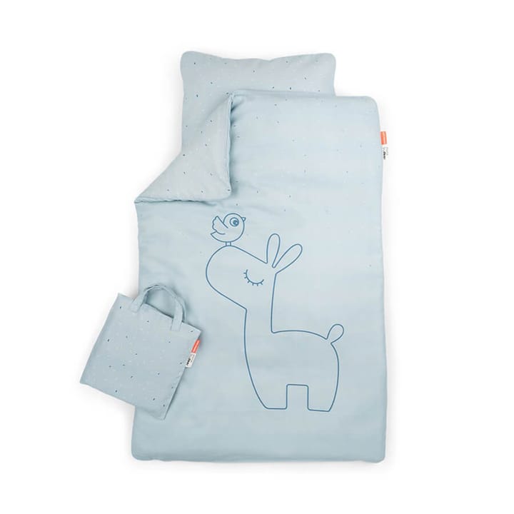 Påslakanset Vagn/Vagga Lalee - Blue Done By Deer