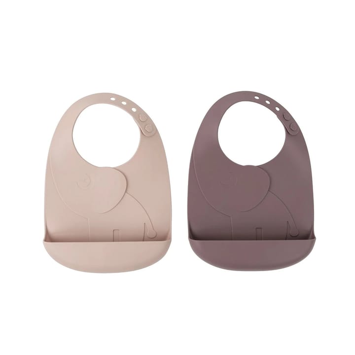Peekaboo Haklapp 2-Pack Elphee - Powder Done By Deer