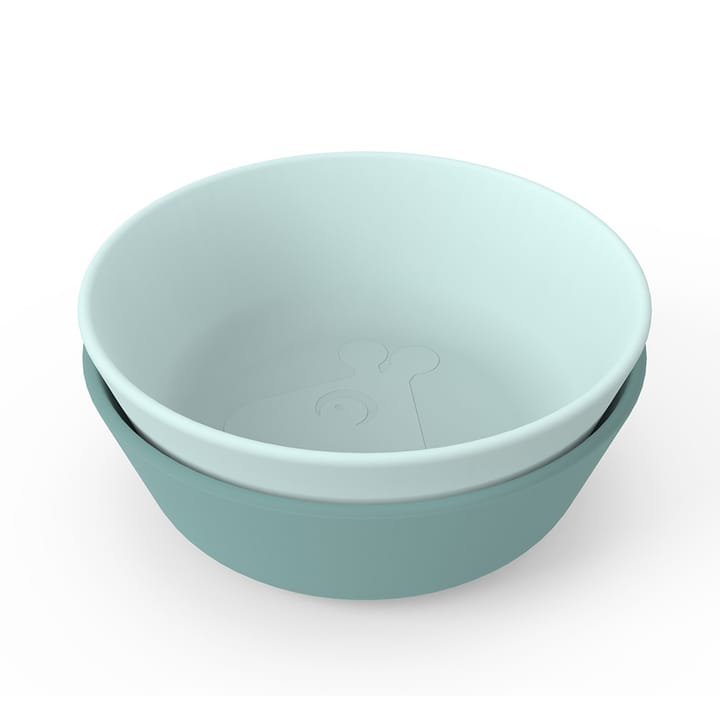 Skål 2-pack Kiddish Raffi - Blue Done By Deer