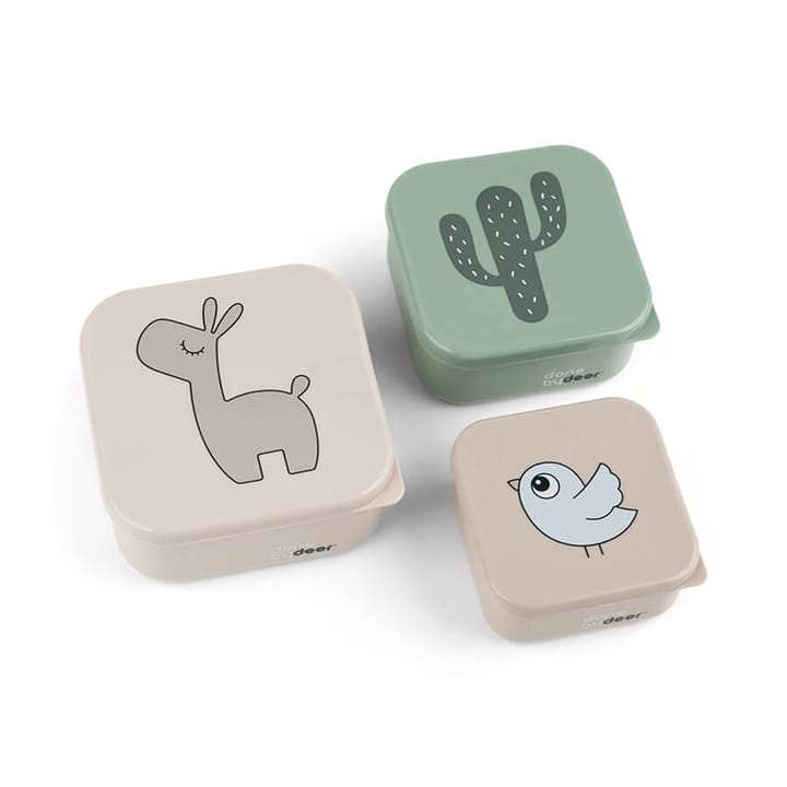 Snackbox 3-pack Lalee - Sand Mix Done By Deer