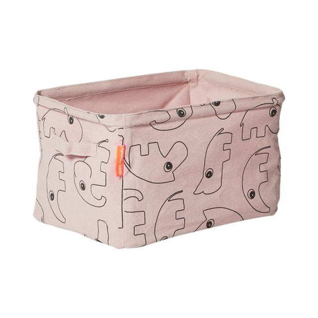 Soft Storage Basket Vändbar - Powder Done By Deer