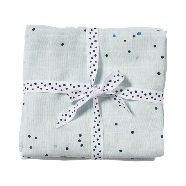 Muslinfilt 2-Pack 120x120cm Dreamy Do - Blue Done By Deer