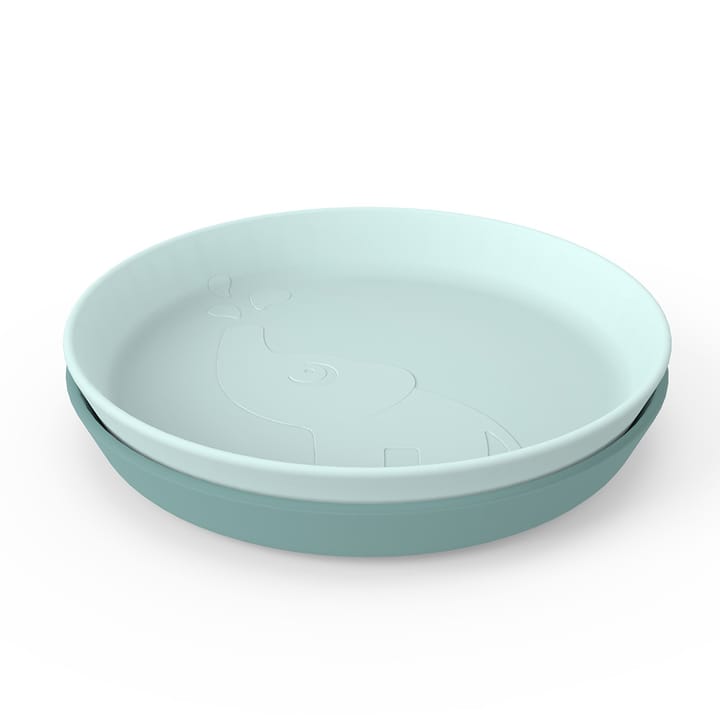 Tallrik 2-pack Kiddish Elphee - Blue Done By Deer
