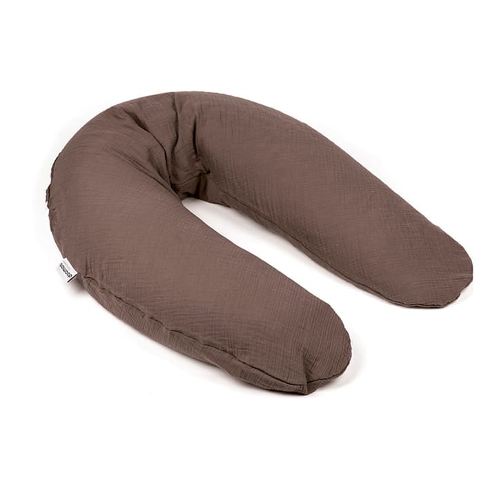 Amnings- och Gravidkudde Muslin - Choklad Doomoo
