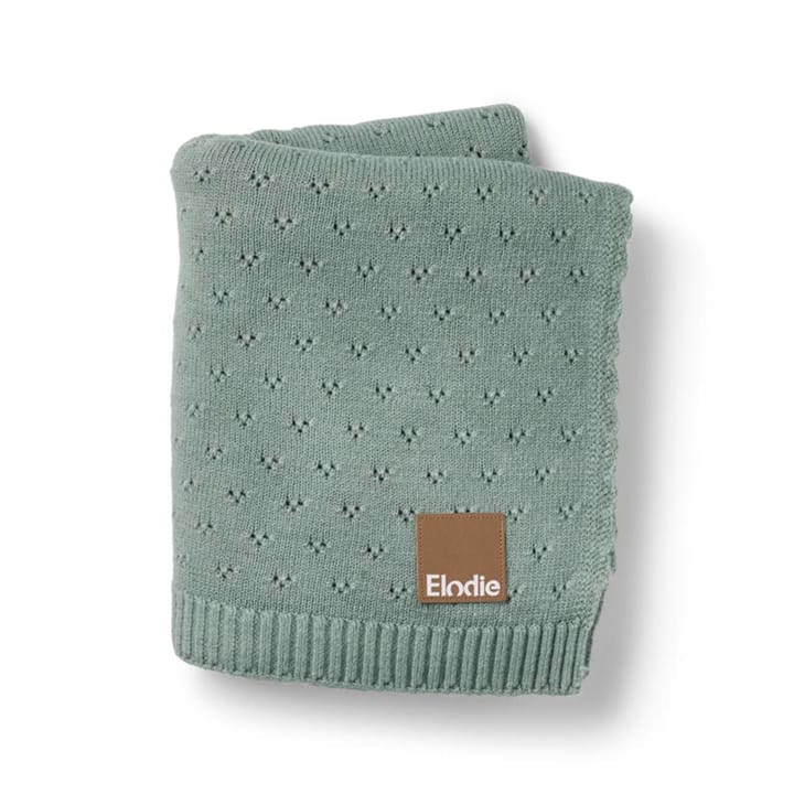 Filt Pointelle - Pebble Green Elodie