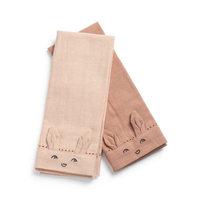 Servetter Bomull 2 pack - Rose Elodie