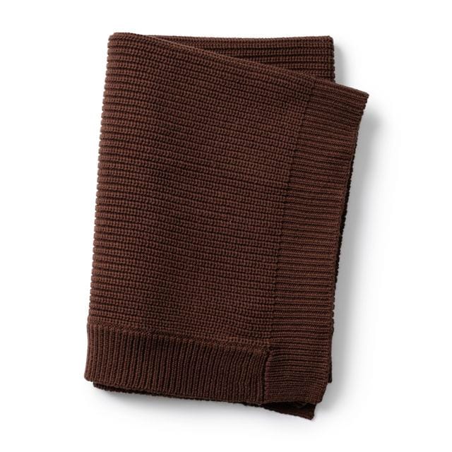 Stickad Filt - Chocolate Elodie