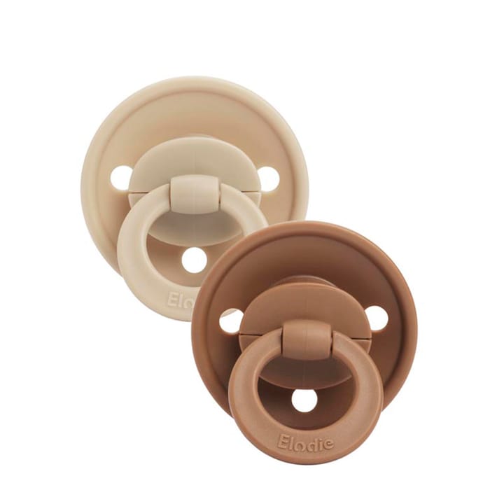 Sugnapp 2-pack Naturgummi - Pure Khaki Elodie