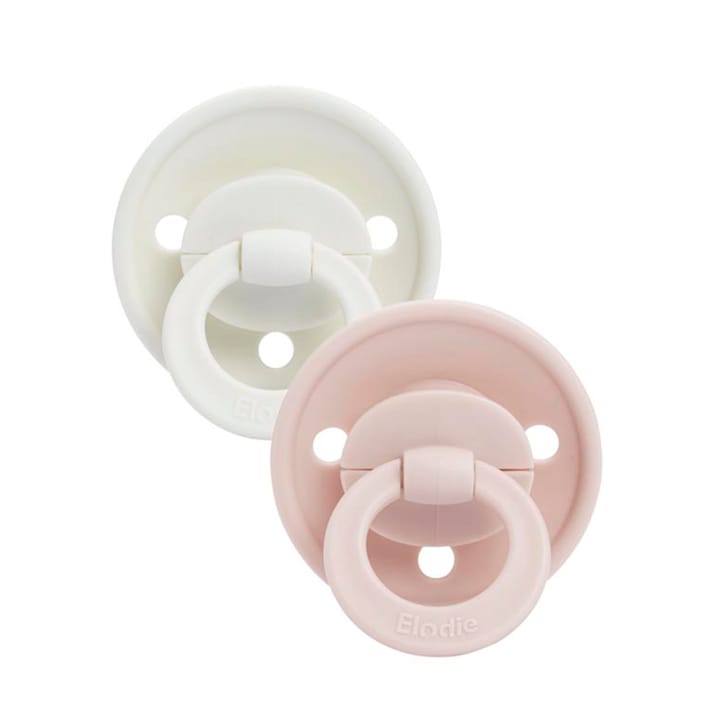 Sugnapp Nyfödd 2-pack Naturgummi - Powder Pink Elodie