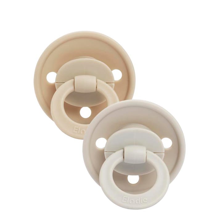 Sugnapp Nyfödd 2-pack Naturgummi - Pure Khaki Elodie