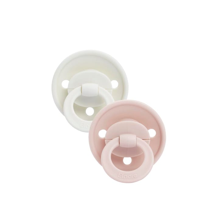 Sugnapp Nyfödd 2-pack Silikon - Powder Pink Elodie