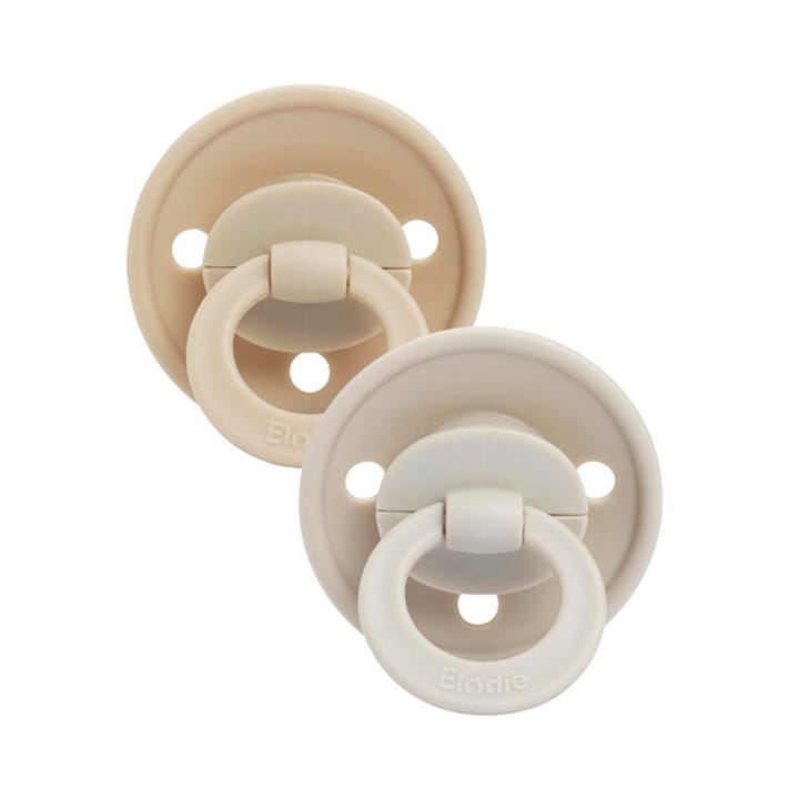 Sugnapp Nyfödd 2-pack Silikon - Pure Khaki Elodie