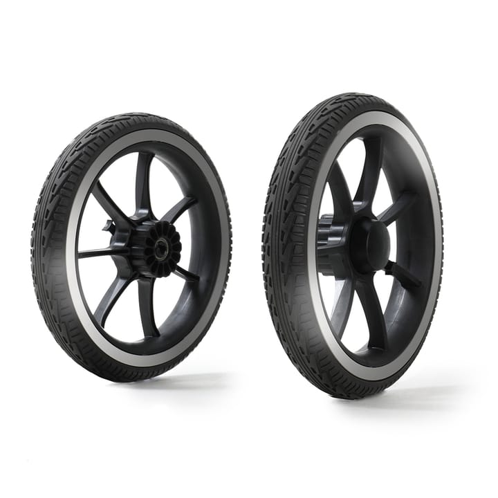 NXT90 Quad Kit Hjulpaket (2 St) (2023) - Ecco Solight Grey Reflective Emmaljunga