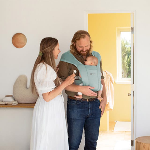Bärsele Embrace Soft Air Mesh - Sage Ergobaby