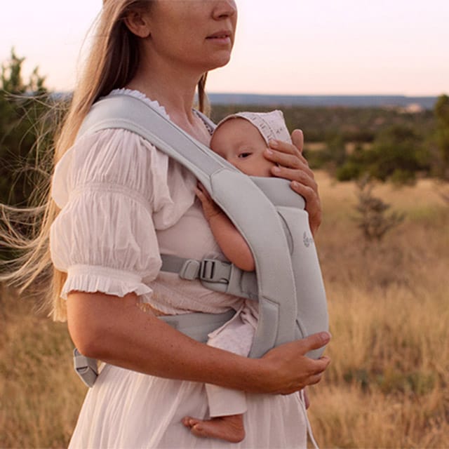 Bärsele Embrace Soft Air Mesh - Soft Grey Ergobaby