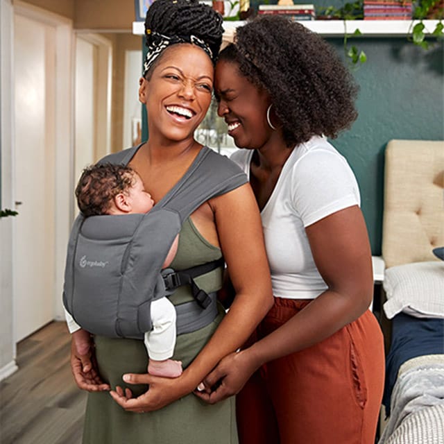 Bärsele Embrace Soft Air Mesh - Washed Black Ergobaby