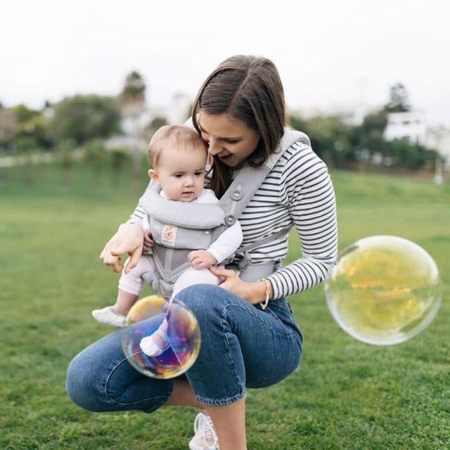 Bärsele Omni 360 Cool Air Mesh - Pearl Grey Ergobaby