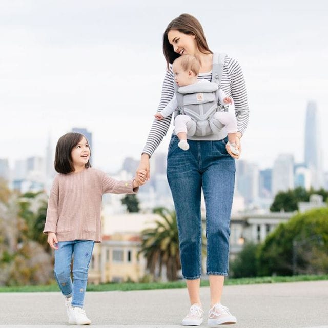 Bärsele Omni 360 Cool Air Mesh - Pearl Grey Ergobaby