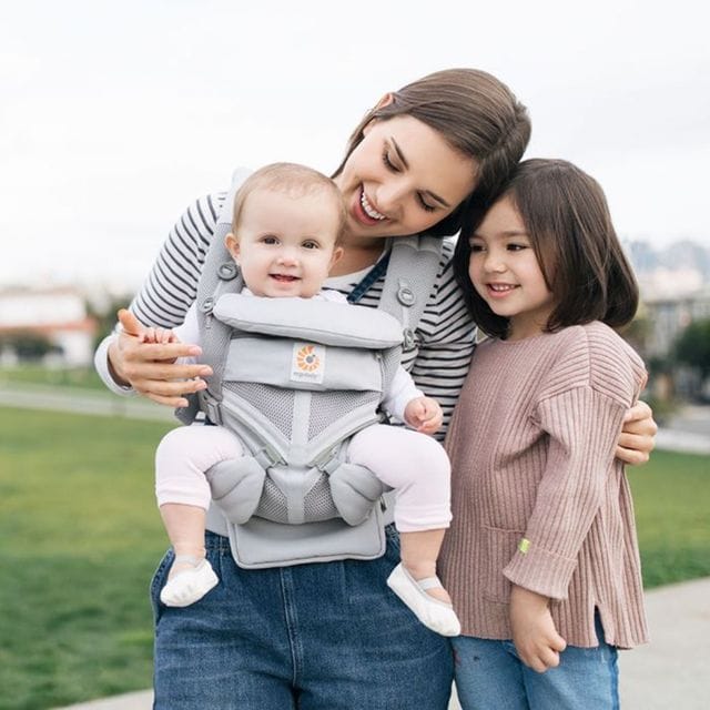 Bärsele Omni 360 Cool Air Mesh - Pearl Grey Ergobaby