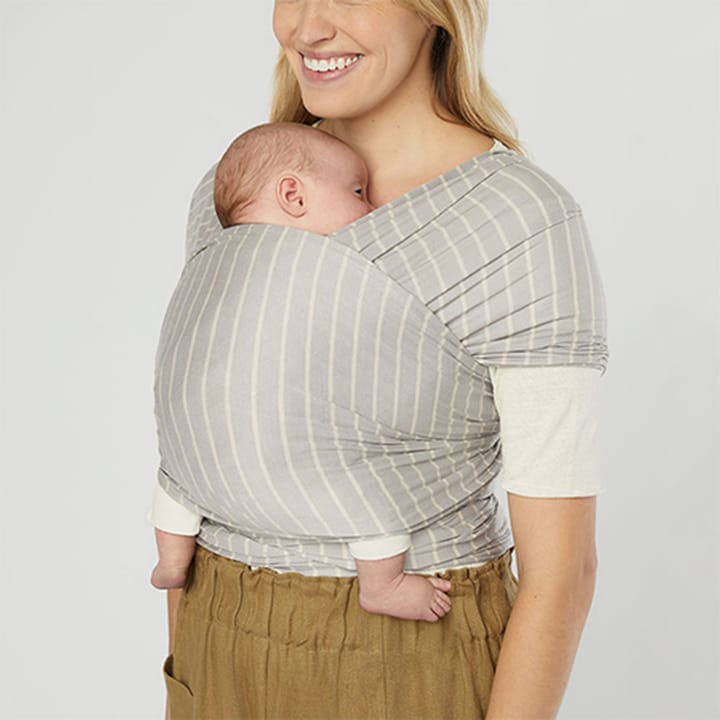 Bärsjal Aura Trikå - Grey Stripes Ergobaby