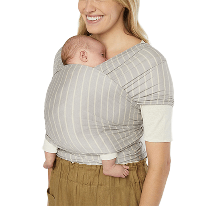 Bärsjal Aura Trikå - Grey Stripes Ergobaby